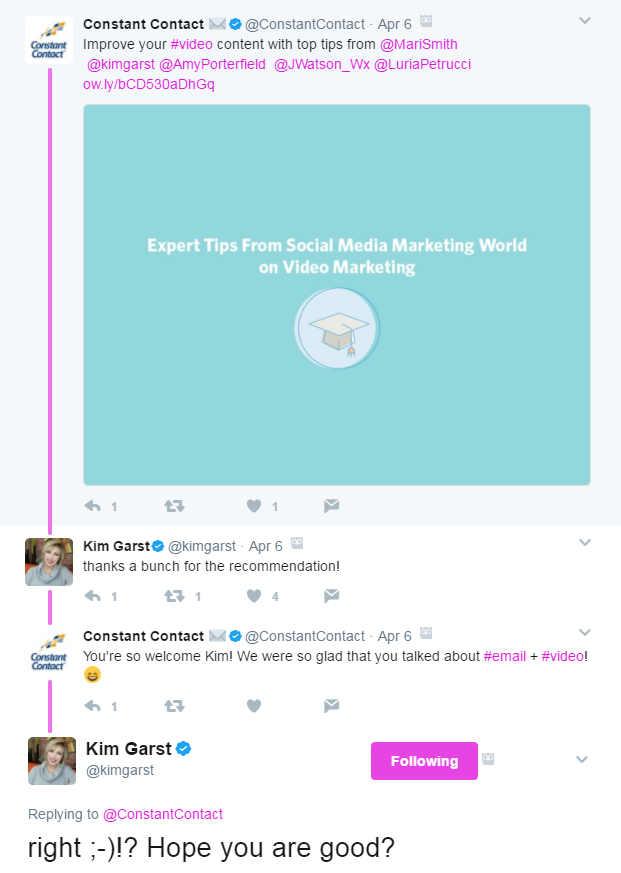 how to curate content on Twitter